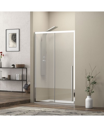 Καμπίνα από τοίχο σε τοίχο με διάφανο κρύσταλλο ELYSIUM 400 KARAG 100x200cm