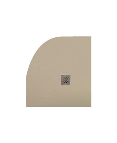 Ντουζιέρα ημικυκλική υψηλής αντοχής CLASSIC Beige KARAG 90x90cm