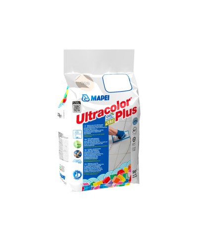 Αρμός πλακιδίων ULTRACOLOR PLUS 100 White MAPEI 5kg